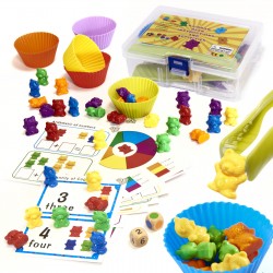 Montessori loendamise mäng karud
