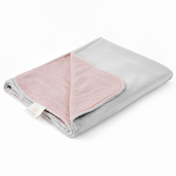 Beebitekk bambus/minky 95x75 cm, stones pink -...