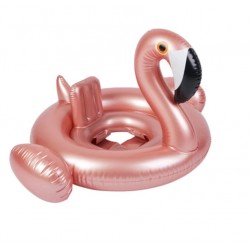 Ujumisrõngas beebi istmega Flamingo