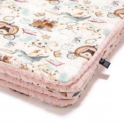 Tekk 80x100 cm, puuvill/minky, PRINCESS -...