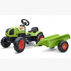 Falk traktor Claas roheline pedaalidega ja...
