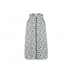 Magamiskott musliin, 90 cm, Whales Ash Green