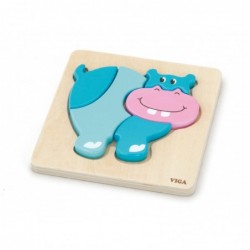 VIGA Baby esimene puidust pusle Hippo