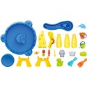 XL veelaud tooliga 2 in 1 Dolphin Sandbox 12 osa
