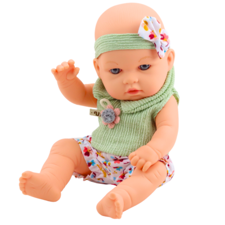 Baby Doll roheline lilleline kleit peapael