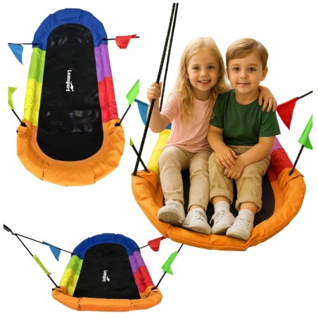 Aiakiik Kurepesa Ristkülikukujuline Värviline 167 x 75cm