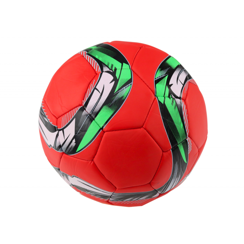 Punane suur jalgpallipall 24 cm Suurus 5