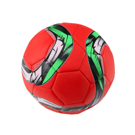 Punane suur jalgpallipall 24 cm Suurus 5