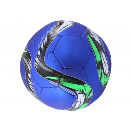 Pall 24 cm Jalgpalli jaoks, roheline muster, suurus 5