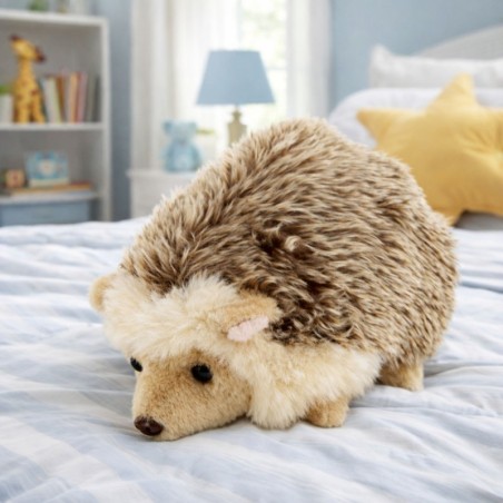 Pehme pruun siil 16cm