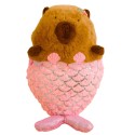 Pehme mänguasi Capybara Mermaid Roosa 28cm
