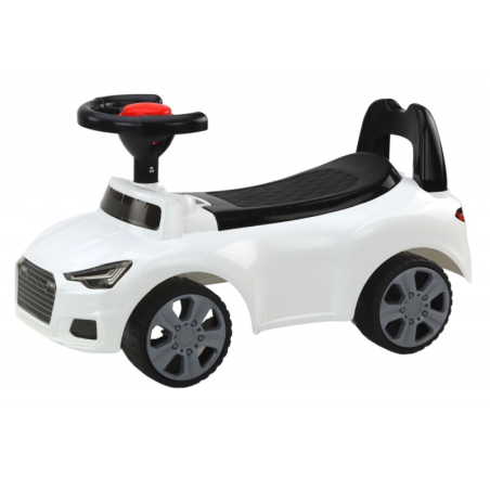 Autosõit seljatoega QX-3396 sarvehoidik, valge