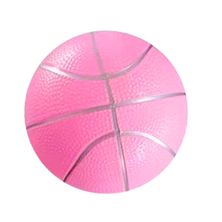 Pastelne Heleroosa Kummist pall 20cm