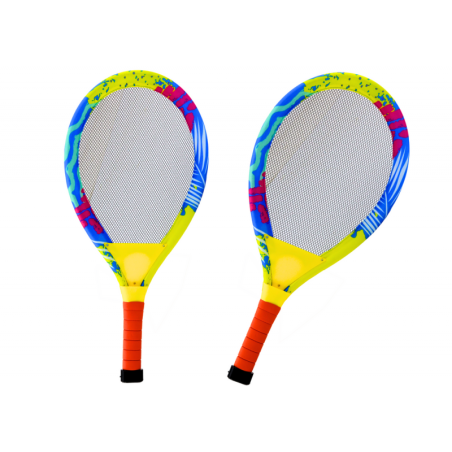 Sulgpallikomplekt Helendavad reketid Shuttlecocks 2 tk