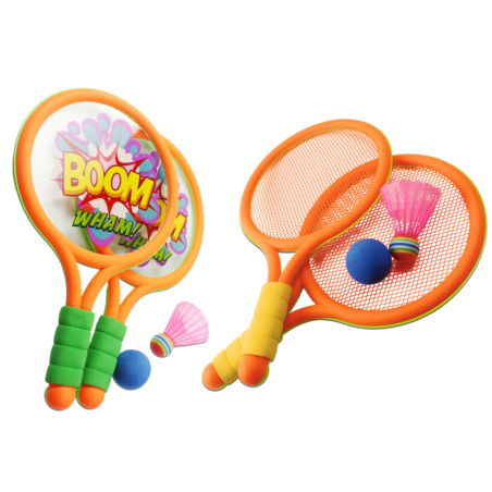 Sulgpallireketid, lapsed, dinosaurused, oranžid, rohelised