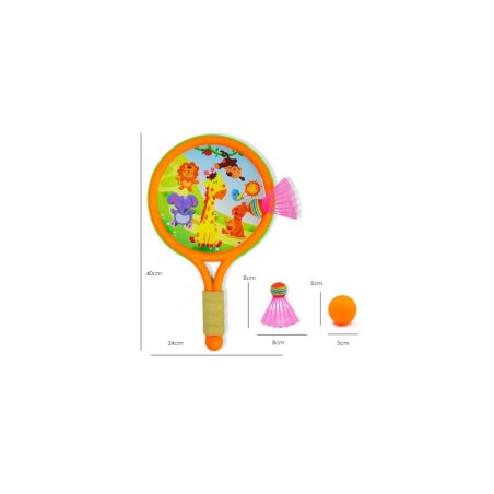 Sulgpallireketid, lapsed, dinosaurused, oranžid, rohelised