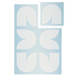 Mängumatt puslematt ARCHIE blue 120x180 cm