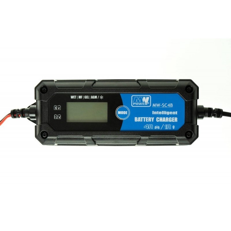 Intelligentne akulaadija 6V / 12V MW-SC4B