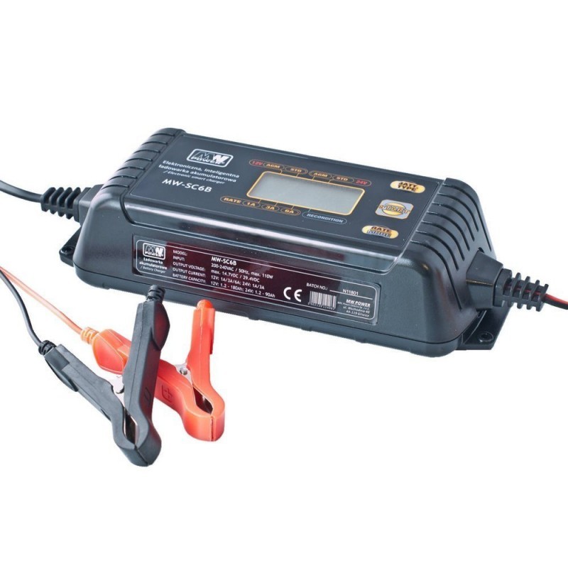 Intelligentne akulaadija 12V / 24V MW-SC4B