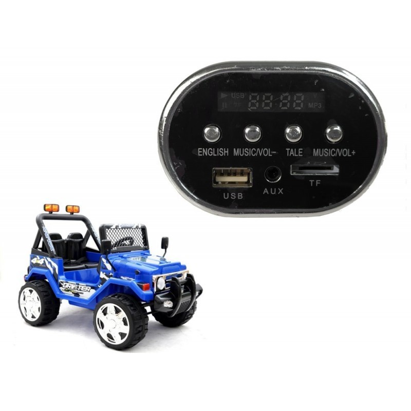 Auto muusika paneel Jeep S618 aku