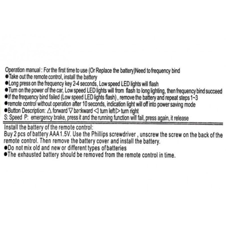 Kaugjuhtimispult TX20 autoga elektrisõidukile 2.4G BMW X6 FCC