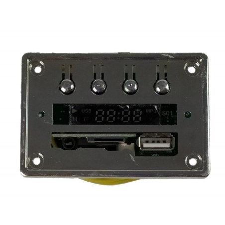 Muusikapaneel elektrilise autosõiduki jaoks