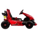 Punane ämblik elektriline go-kart