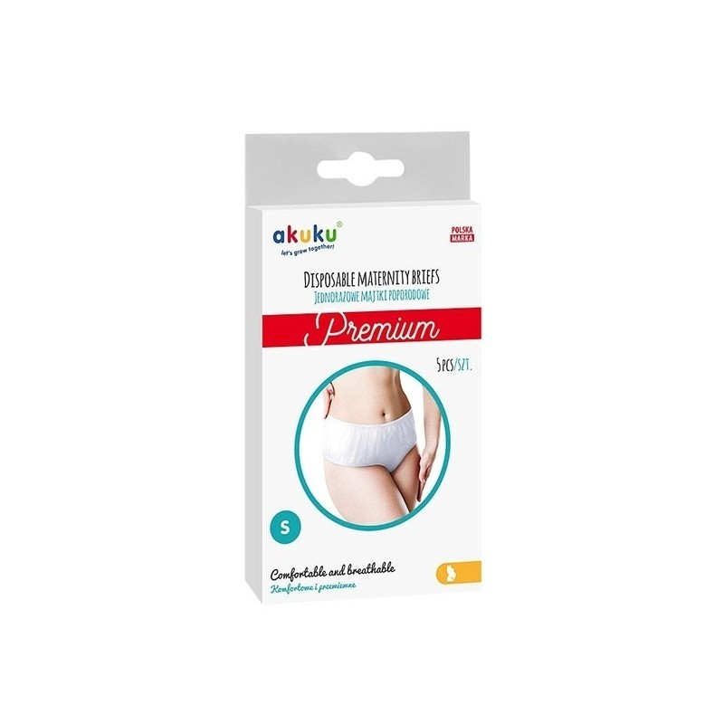 Ühekordsed sünnitusjärgsed aluspüksid (suurus L, 5 tk)