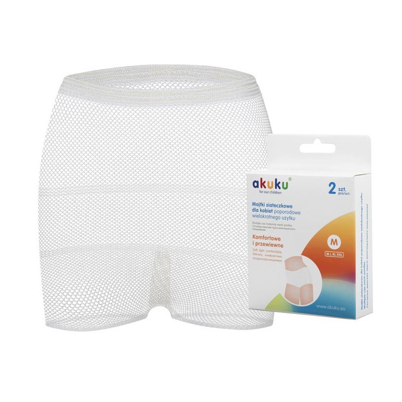 Mitmekordselt kasutatavad võrgust aluspüksid (suurus M, 2 tk)