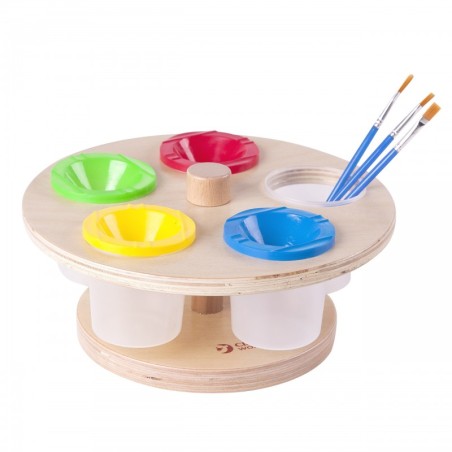 CLASSIC WORLD EDU pöörlev värvitopsi alus + konteinerid