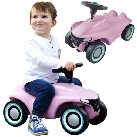 SUUR Roosa Bobby Car Neo Pink Ride-On Lastele