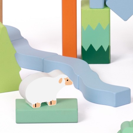 CLASSIC WORLD Puitklotside komplekt Forest World 50 tk.