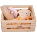CLASSIC WORLD Puidust pliidiplaatide komplekt korvis, 6 tk.