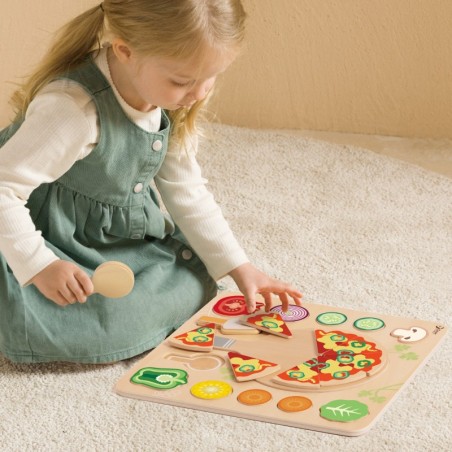 CLASSIC WORLD Puidust pitsaviilutaja Köögiviljapusle 22 tk.