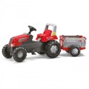 Rolly Toys RollyJunior RT - Pedaaltraktor haagisega Junior 3-8 aastat kuni 50kg