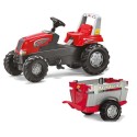Rolly Toys RollyJunior RT - Pedaaltraktor haagisega Junior 3-8 aastat kuni 50kg