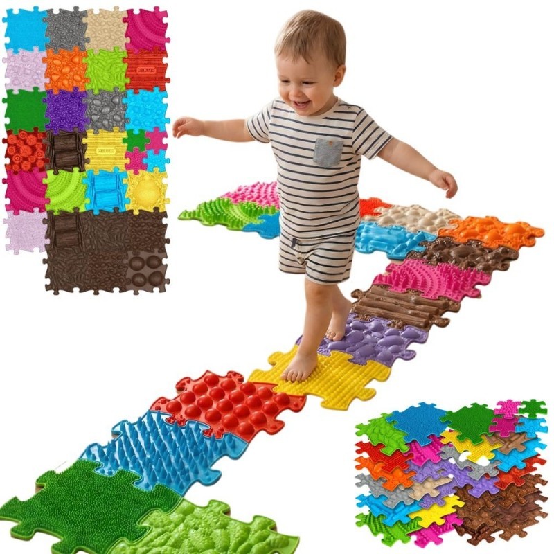 Ortopeediline sensoorne matt kuninglik pusle 26 tükki + 4 väikest