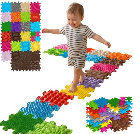 Ortopeediline sensoorne matt kuninglik pusle 26 tükki + 4 väikest