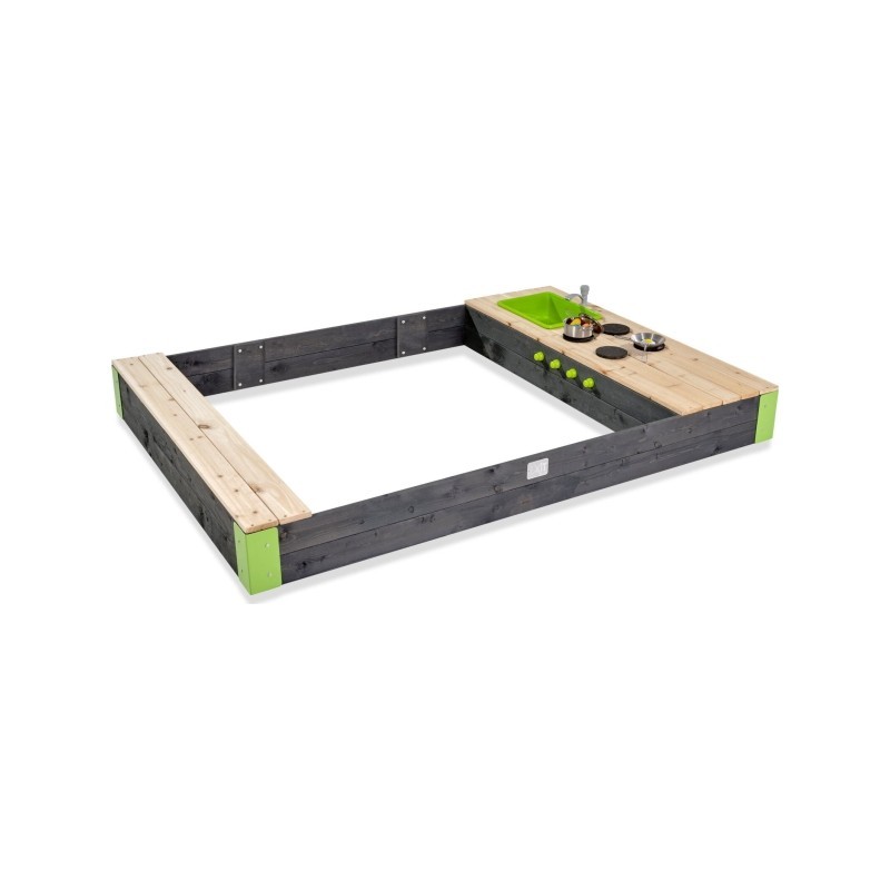 EXIT Aksent puidust liivakast 200x140cm mudaköögiga