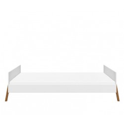 Lotta juuniorvoodi 90x200 snow valge