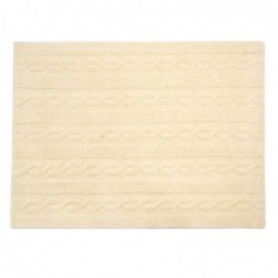 Pestav vaip Trenzas Soft Vanilla Small 80x120 cm