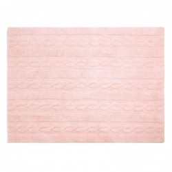 Pestav vaip Trenzas Soft Pink Small 80x120 cm