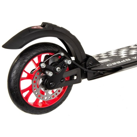ENERO ULTRA SPEED 200MM TÕUKERATAS KETASPIDURIGA MUST