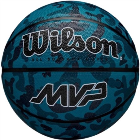 KORVPALL WILSON MVP CAMO BSKT BLUE R.7
