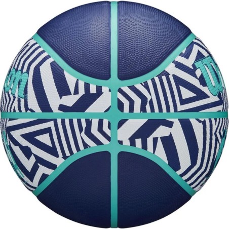 WILSON KORVPALL NBA DRV PLUS DAZZLE CAMO BSKT INDIGO R.6