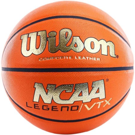 WILSON NCAA LEGEND VTX BSKT ORANGE/GOLD R.7 KORVPALL