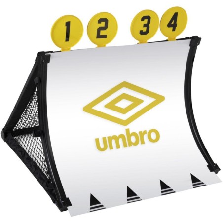 REBOUNDER TREENINGRAAM JALGPALLI VÄRAV 4IN1 75x78x58CM UMBRO
