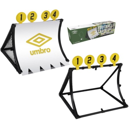 REBOUNDER TREENINGRAAM JALGPALLI VÄRAV 4IN1 75x78x58CM UMBRO
