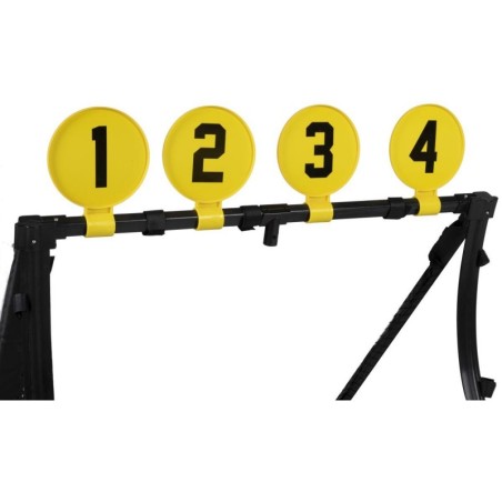 REBOUNDER TREENINGRAAM JALGPALLI VÄRAV 4IN1 75x78x58CM UMBRO