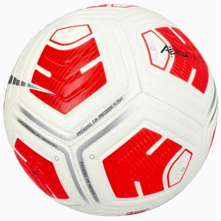 NIKE STRIKE 290G JALGPALL VALGE/BRIGHT CRIMSON/SILVER R.5